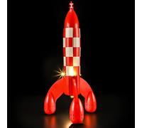 GEAMENT Kit de Luces LED Compatible con Lego Cohete Lunar de Tintin 21367