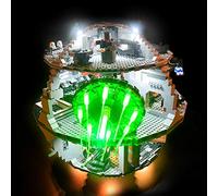 GEAMENT Kit de Luces LED Compatible con Lego Death Star - Conjunto de luz para Star Wars 75159 & 10188 (Juego Lego no Incluido)