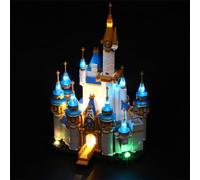 GEAMENT Kit de Luces LED Compatible con Lego Disney Mini Castle - Conjunto de luz por Disney 40478 (Juego Modelo no Incluido)