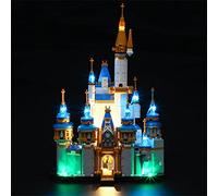 GEAMENT Kit de Luces LED Compatible con Lego Disney Mini Castle - Conjunto de luz por Disney 40478 (Juego Modelo no Incluido)