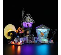GEAMENT Kit de Luces LED Compatible con Lego Disney Tim Burton: Pesadilla Antes de Navidad Ideas 21351 (Juego Modelo no Incluido)