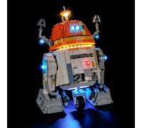 GEAMENT Kit de Luces LED Compatible con Lego Droide Astromecánico Chopper (C1-10P) 75416 (Juego Modelo no Incluido)