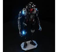 GEAMENT Kit de Luces LED Compatible con Lego Droide de Seguridad K-2SO | Compatibile Con Star Wars 75434 K-2SO Security Droid (Juego Modelo no Incluido)