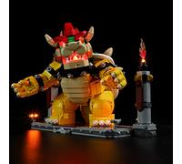 GEAMENT Kit de Luces LED Compatible con Lego El Poderoso Bowser (The Mighty Bowser) - por Super Mario 71411 (Juego Modelo no Incluido)