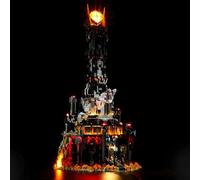 GEAMENT Kit de Luces LED Compatible con Lego El Señor de los Anillos: Barad-dûr - Conjunto de luz por Icons 10333 Barad dur (Juego Modelo no Incluido)