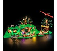 GEAMENT Kit de Luces LED Compatible con Lego El Señor de los Anillos: La Comarca (The Shire) Icons 10354 (Juego Modelo no Incluido)