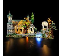 GEAMENT Kit de Luces LED Compatible con LEGO EL SEÑOR DE LOS Anillos: RIVENDEL (Rivendell) - Conjunto de luz por 10316 (Juego Modelo no Incluido)