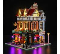 GEAMENT Kit de Luces LED Compatible con Lego Esquina Tudor (Tudor Corner) Icons 10350 (Juego Modelo no Incluido)