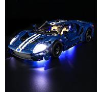 GEAMENT Kit de Luces LED Compatible con Lego Ford GT 2022 - Conjunto de luz paraTechnic 42154 (Juego Modelo no Incluido)