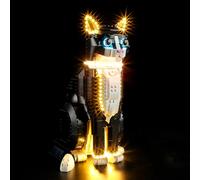 GEAMENT Kit de Luces LED Compatible con Lego Gato Bicolor - Conjunto de luz por Ideas 21349 Tuxedo Cat (Juego Modelo no Incluido)