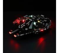 GEAMENT Kit de Luces LED Compatible con Lego Halcón Oscuro (The Dark Falcon) 75389 (Juego Modelo no Incluido)