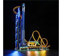 GEAMENT Kit de Luces LED Compatible con Lego Icons Montaña Rusa con Rizos (Loop Coaster) - por Creator 10303 (Juego Modelo no Incluido)