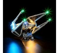 GEAMENT Kit de Luces LED Compatible con Lego Interceptor Tie 75382 (Juego Modelo no Incluido)