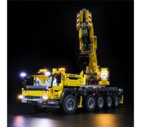GEAMENT Kit de Luces LED Compatible con Lego Juego de Montaje de grúa (Mobile Crane MK II) - Conjunto de luz por Technic 42009 (Juego Modelo no Incluido)