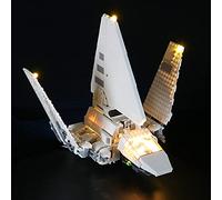 GEAMENT Kit de Luces LED Compatible con Lego Lançadeira Imperial (Imperial Shuttle) - Conjunto de luz para Star Wars 75302 (Juego Lego no Incluido)