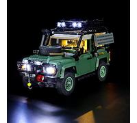GEAMENT Kit de Luces LED Compatible con Lego Land Rover Classic Defender 90 - Conjunto de luz por Icons 10317 (Juego Modelo no Incluido)