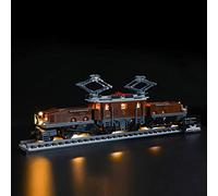 GEAMENT Kit de Luces LED Compatible con Lego Locomotora cocodrilo (Crocodile Locomotive) - Conjunto de luz por Creator 10277 (Juego Modelo no Incluido)