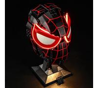 GEAMENT Kit de Luces LED Compatible con Lego Máscara de Miles Morales 76329 (Juego Modelo no Incluido)