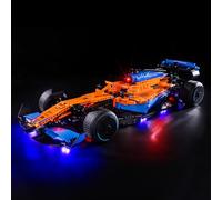 GEAMENT Kit de Luces LED Compatible con Lego McLaren Formula 1 F1 - Conjunto de luz por Technic 42141 (Juego Modelo no Incluido)