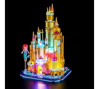 GEAMENT Kit de Luces LED Compatible con Lego Mini Castillo de Ariel (Ariel's Castle) - Conjunto de luz por 40708 (Juego Modelo no Incluido)