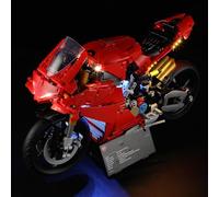 GEAMENT Kit de Luces LED Compatible con Lego Moto Ducati Panigale V4 S Technic 42202 (Juego Modelo no Incluido)