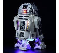 GEAMENT Kit de Luces LED Compatible con Lego R2-D2 - Conjunto de luz por Star Wars 75308 (Juego Modelo no Incluido)