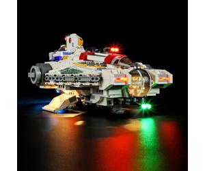 GEAMENT Kit de Luces LED Compatible con Lego Star Wars Espíritu y Fantasma II (Ghost & Phantom II) 75357 (Juego Modelo no Incluido)