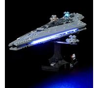 GEAMENT Kit de Luces LED Compatible con Lego Superdestructor Estelar Ejecutor (Executor Super Star Destroyer) - Conjunto de luz por Star Wars 75356 (Juego Modelo no Incluido)