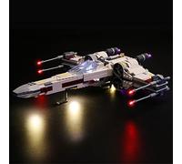 GEAMENT Kit de Luces LED Compatible con Lego TM Caza Estelar ala-X (X-Wing Starfighter) - Conjunto de luz por Star Wars 75218 (Juego Modelo no Incluido)