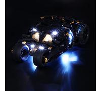 GEAMENT Kit de Luces LED (Control Remoto) Compatible con Lego DC Batman Batmóvil Blindado (Batman Batmobile Tumbler) - Conjunto de luz por DC 76240 (Juego Modelo no Incluido)