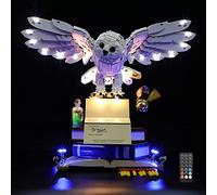 GEAMENT Kit de Luces LED (Control Remoto) Compatible con LEGO Harry Potter Hogwarts Icons Collectors Edition - Conjunto de luz por Harry Potter 76391 (Juego Modelo no Incluido)