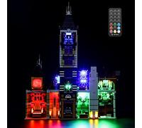 GEAMENT Kit de Luces LED (Control Remoto) Compatible con Lego Haunted House - Conjunto de luz para Creator 10273 (Juego Lego no Incluido)
