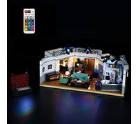 GEAMENT Kit de Luces LED (Control Remoto) Compatible con Lego ideias Seinfeld - Conjunto de luz para Ideas 21328 (Juego Modelo no Incluido)