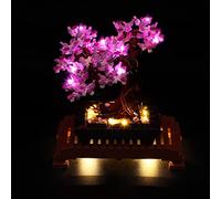 GEAMENT Kit de Luces LED (Rosa) Compatible con Lego Bonsai Tree - Conjunto de luz para Creator 10281 (Juego Lego no Incluido)