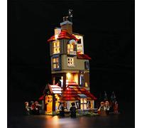 GEAMENT Kit de luz LED para Ataque en la Madriguera de Harry Potter (Attack on The Burrow) - Compatible con Lego 75980 (Juego Lego no Incluido)