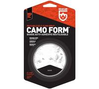 Gear Aid Camo Form - Cinta de Camuflaje autoadherente y Reutilizable, 5 x 366 cm, Mejora el Agarre y Protege Las Manos y el Equipo de Superficies Calientes o frías, 1 Unidad, diseño Snow