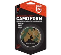 GEAR AID Camo Form - Cinta de camuflaje autoadherente y reutilizable, 5 x 366 cm, mejora el agarre y protege las manos y el equipo de superficies calientes o frías, 2 unidades, diseño Woodland Digital