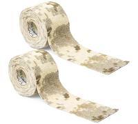 Gear Aid Camo Form - Cinta de camuflaje autoadherente y reutilizable, 5 x 366 cm, mejora el agarre y protege las manos y el equipo de superficies calientes o frías, 2 unidades, diseño Desert Digital