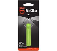 GEAR AID Ni Glo 2” UV Rechargeable Glowing Keychain - Multi-Purpose Glow-in-the-Dark Accessory for Camping, Scuba Diving, Night Fishing, Hiking, Emergency Kits, and Everyday Use