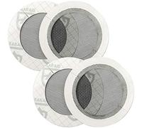 Gear Aid Parches de malla con cinta adhesiva Tenacious para reparar agujeros en tiendas de campaña, mosquiteras, mosquitera, no se transparentan y más, redondos de 3 pulgadas, 4 parches