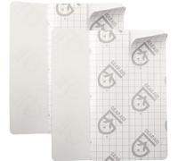 GEAR AID Parches flexibles de cinta Tenacious para reparación de vinilo y tela, transparentes, dos parches de 7.6 x 12.7 cm, paquete de 2