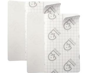 GEAR AID Parches flexibles de cinta Tenacious para reparación de vinilo y tela, transparentes, dos parches de 7.6 x 12.7 cm, paquete de 2