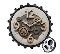 Gear Clock - Abridor de botellas magnético para nevera, único | Imán fuerte para refrigerador, divertida decoración del hogar, abridor creativo de tapas de botellas con atrapapuntas