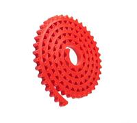 Gear Driven para medidor de contorno, tira de perfiles profesional de 2 m para formas complejas, herramienta de transferencia de patrones, rojo (2 m)