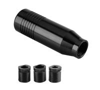 Gear Knob, Perilla de Cambio de Marchas, Gear Shift Knob, Perilla de Engranaje, Gear Stick, Coche Cambio de Velocidades Palo Universal, Con 3 Adaptadores, Para Mayoría de los Vehículos Automotores