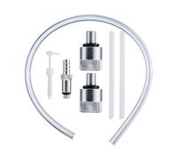 Gear Oil Pump, Quart Fluid Dispenser, Portable Transmission Extractor, 3/8-Inch Connector, Leakproof Swivel Design, Ideal for Marine Maintenance and Tractor Gear Refills in Outdoor Settings