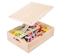 Gear Puzzle Game, Wooden Spinner Puzzle Board Game, Educational Sensory Toy for Kids, Fine Motor Skills Development Activity for Early Learning, Classroom Use, and Interactive Home Play