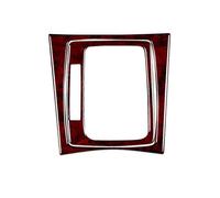 Gear Shift Panel Cover Trim for C Class W204 2007-2013 Red Wood Grain