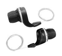Gear Shifter, no deslizable Bike Handle Bar Twist Grip Gear, Speed Lever Brake Replacement Parts for Atv, Road Biking, Dirt Riding, Dirtbike Maintenance, Outdoor Cycling, Trail Adventures, Bicycle