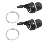 Gear Shifter - Palanca de bicicleta, cambiador de velocidad | Pieza de bicicleta de ship de 6 velocidades para ciclismo de senderos de montaña, montaje de reemplazo de carretera para manillar